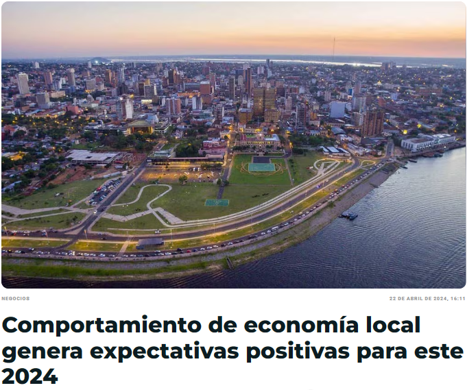 Comportamiento de economía local genera expectativas positivas para este 2024